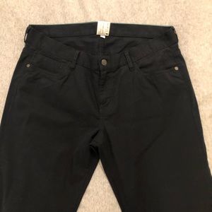 MEC organic cotton pants, navy blue, 14 short